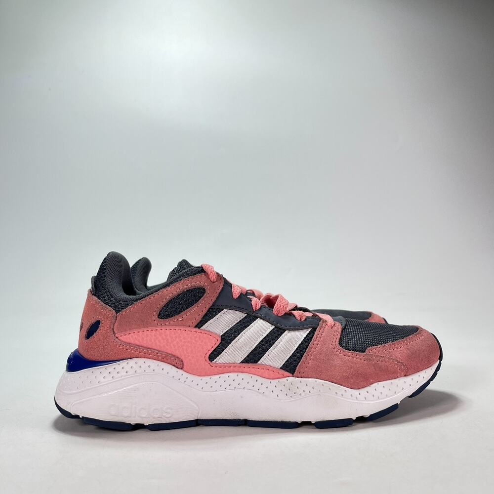 adidas Crazychaos Pink Salmon Grey Casual Sneakers Shoes EG8765 Women's Size 7